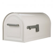 staan basketbal paraplu US Mailbox mét slot / Afsluitbare brievenbus wit - Yourmailbox